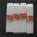 Wholesale Decoration Popular Household and Church White Taper Scented Wax Candles